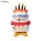 Cute Cake Balloon, Base Standing Foil Balloon, Kids Birthday Party Decor Supplies