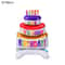 Cute Cake Balloon, Base Standing Foil Balloon, Kids Birthday Party Decor Supplies