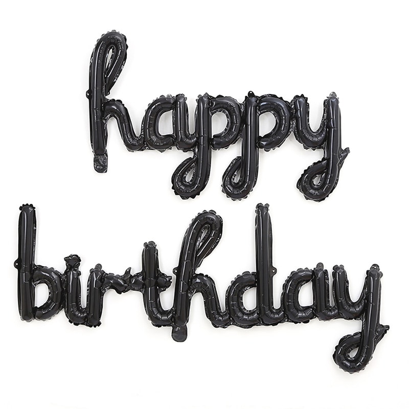 Aluminium Foil Balloon Pink Purple Birthday Party Decoration, DIY Home Accessories Prop