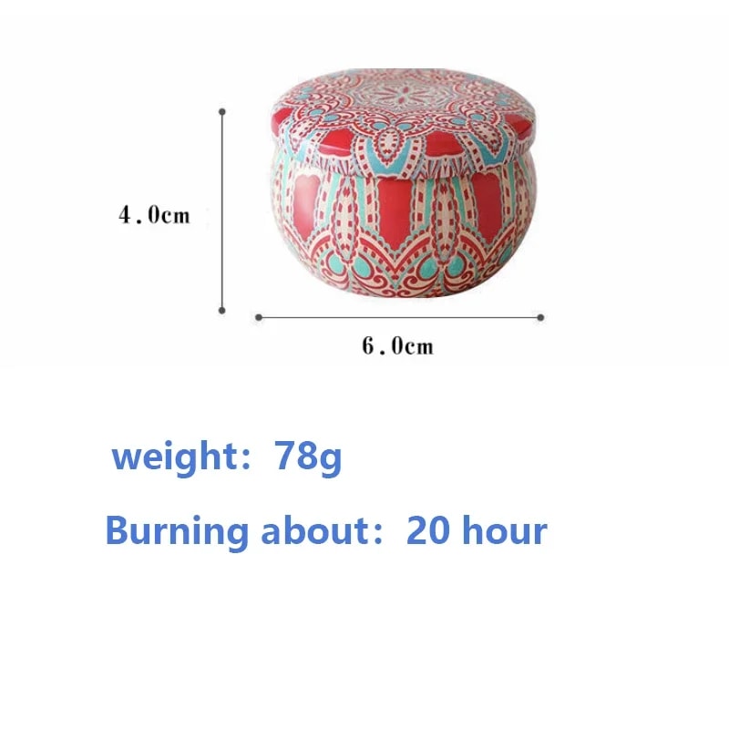 Scented Candles With Natural Dried Flowers By Gbbma For Relaxing Indoor Aromatherapy 2