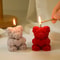 Festival Rose Bear Scented Candle Atmospheric Fragrance Souvenir For Home 2