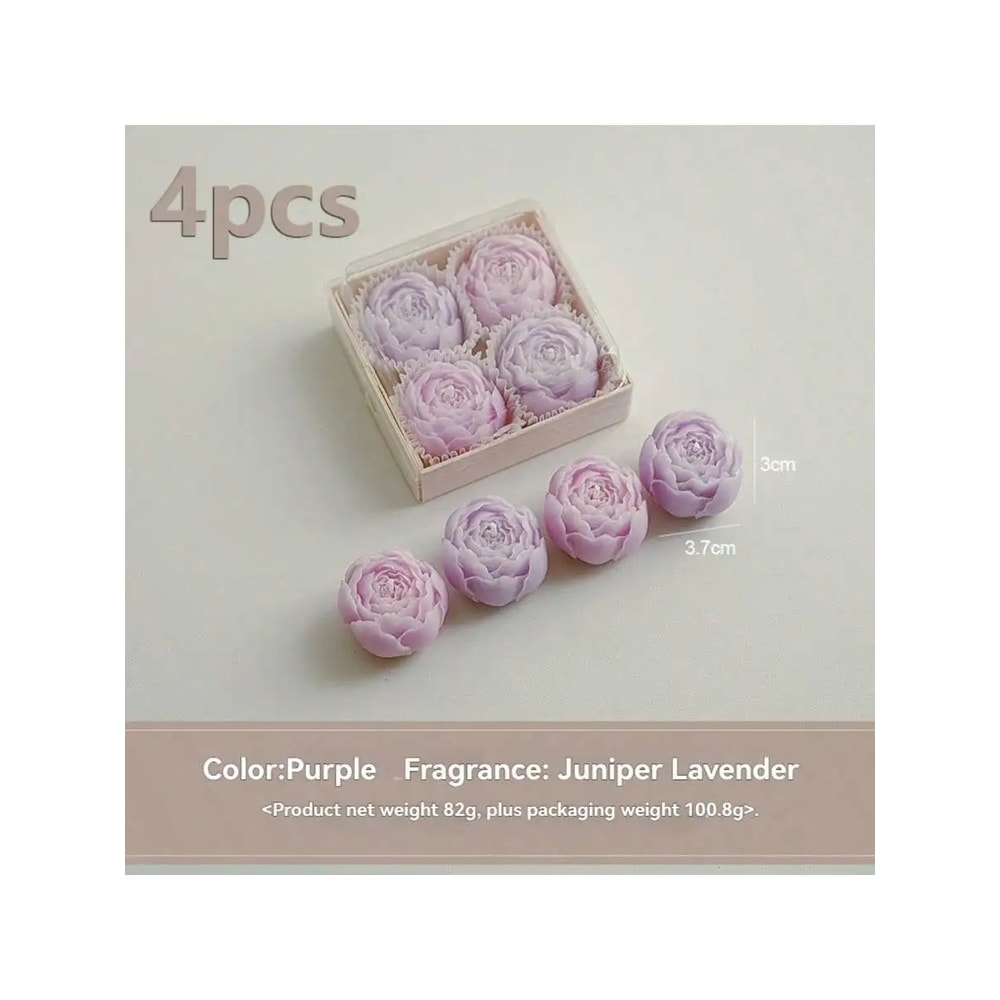 Decorative Handmade Smokeless Candles For Home Decor Wedding Gifts Birthdays 6