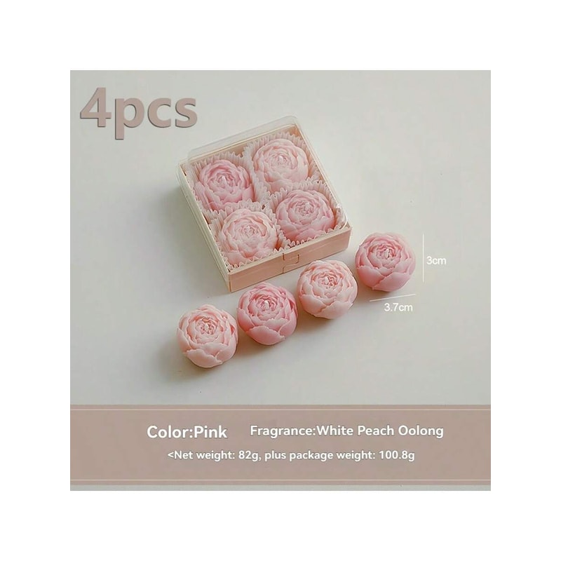 Decorative Handmade Smokeless Candles For Home Decor Wedding Gifts Birthdays 7