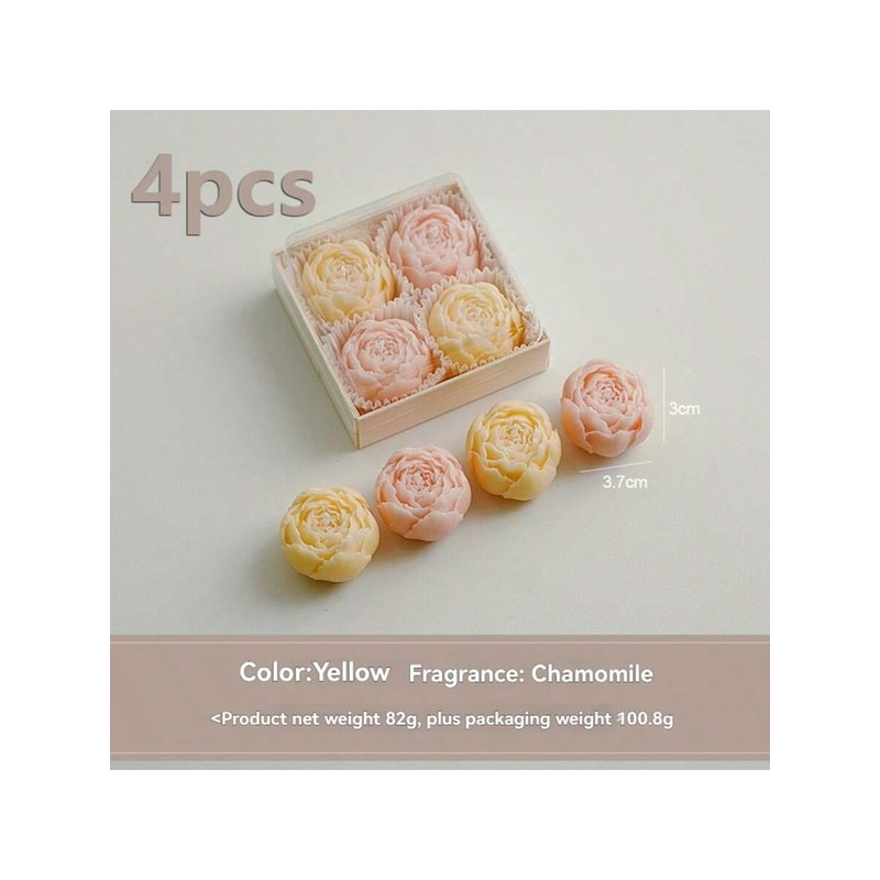 Decorative Handmade Smokeless Candles For Home Decor Wedding Gifts Birthdays 9