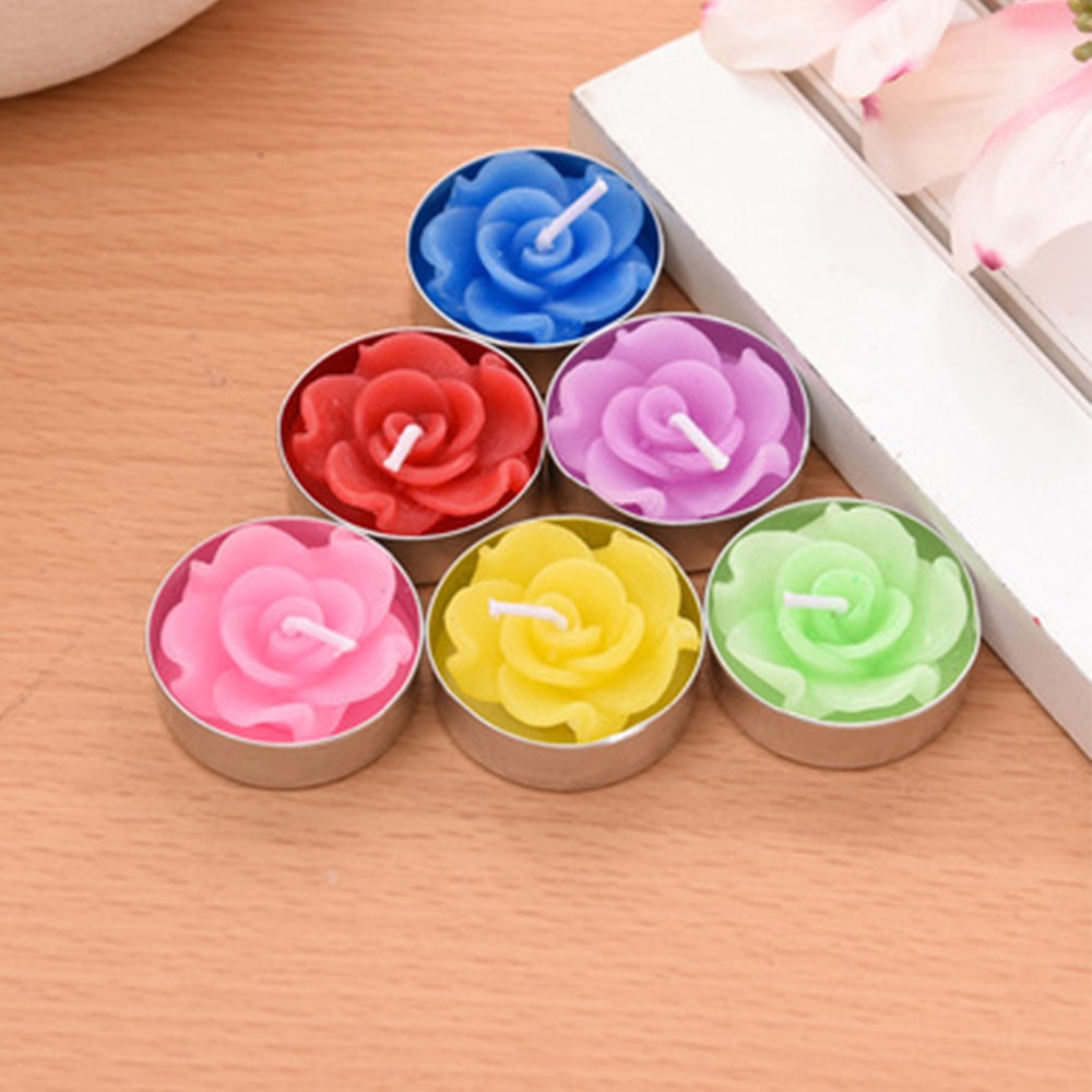 Wedding Anniversary Smokeless Floating Wax Party Decoration, Event Table Lighting, Home Candles