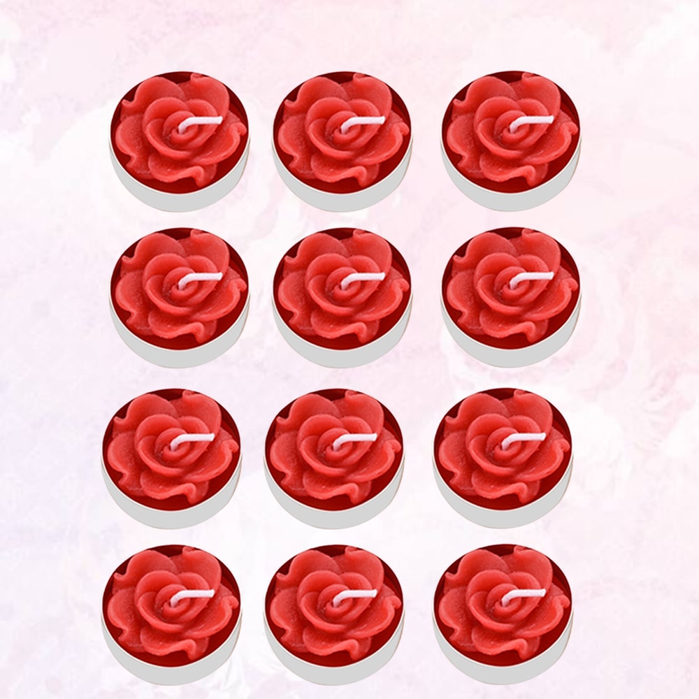 Wedding Anniversary Smokeless Floating Wax Party Decoration, Event Table Lighting, Home Candles