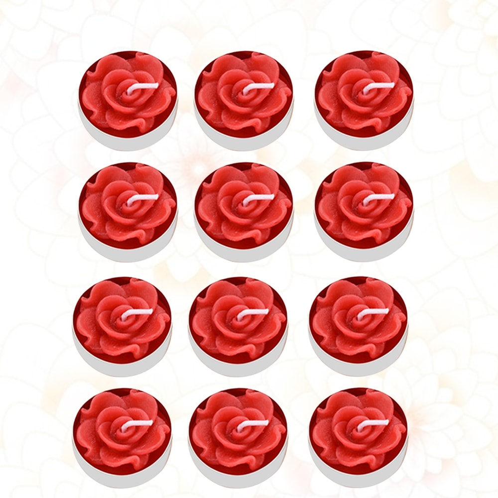 Wedding Anniversary Smokeless Floating Wax Party Decoration, Event Table Lighting, Home Candles