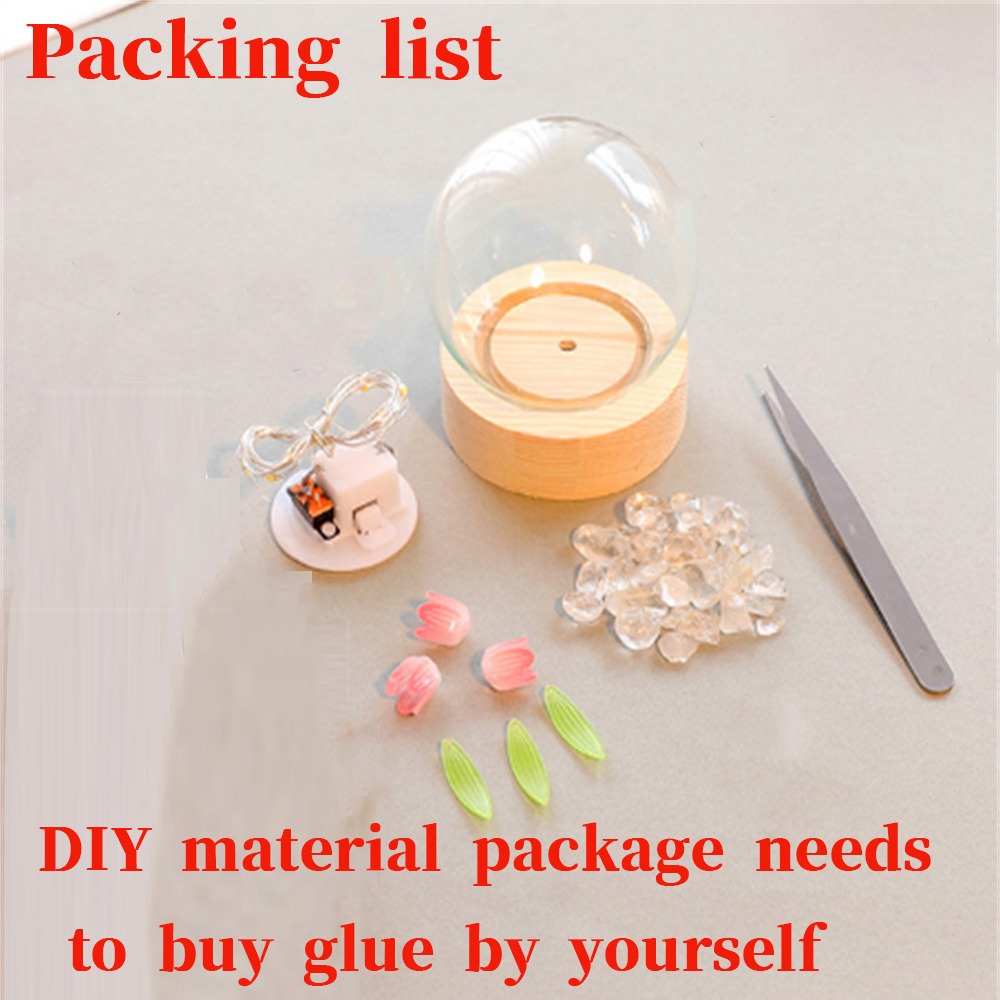 Cute Floral Tulip Night Light For Bedroom Room Decor Valentines Day Gift Lampara Tulipanes Girlfrie 4