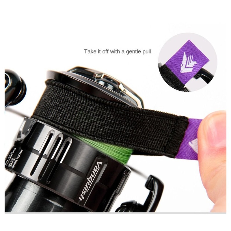 Fishing Spool Belt Reel Protection Belt Pole Holder Fishing Tackle Tool 0