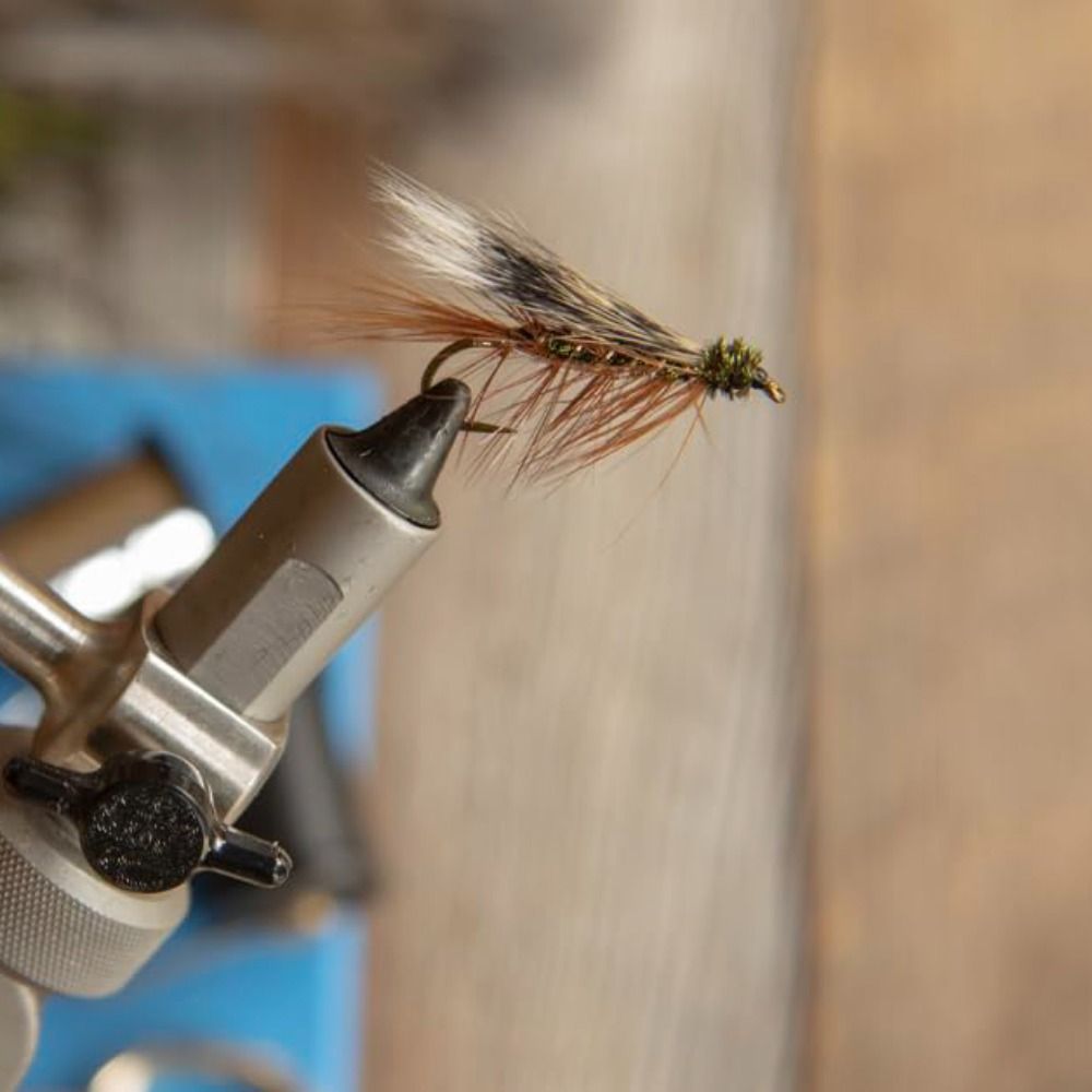 Outdoor Fly Fishing Lures, Steel Sharpened Hook Bait, Feather Dry Fly Tackle