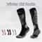 Thermal Compression Ski Socks, Moisture-wicking Anti-slip Knee High Socks for Cold Weather, Breathable Thickened Socks