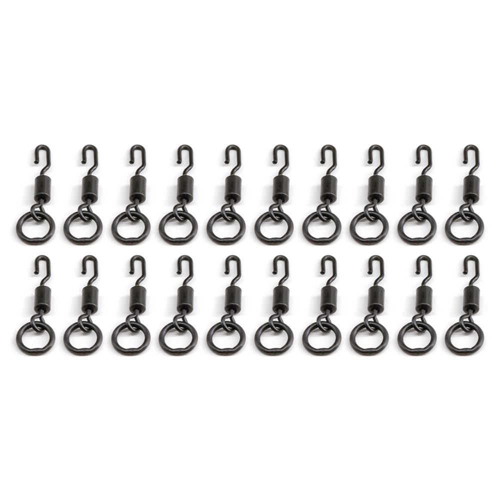 Quick Change Spinner Swivel for Ronnie Rig, Durable Carp Micro Hook Swivel, Tackle Connector, Portable Fishing Gear