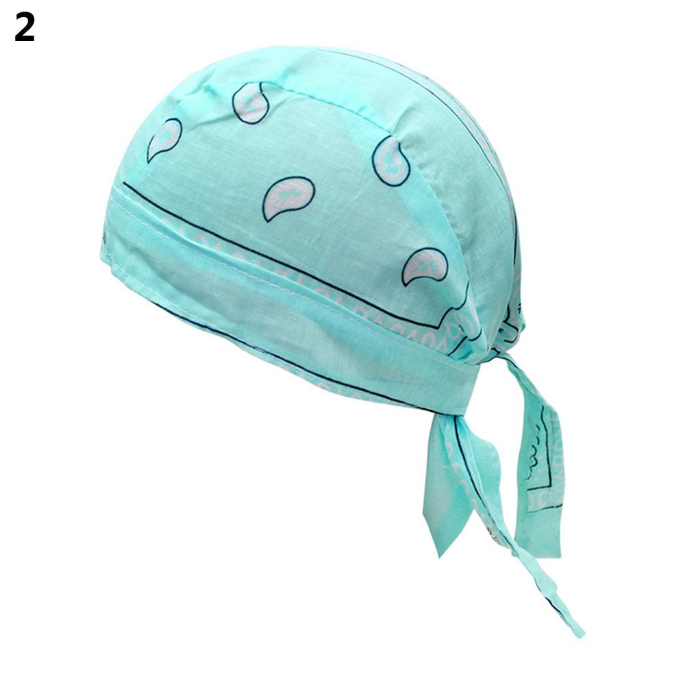 Adjustable Chemo Cap for Men Women, Quick Dry Pirate Hat, Outdoor Sport Bandana Cycling Headscarf