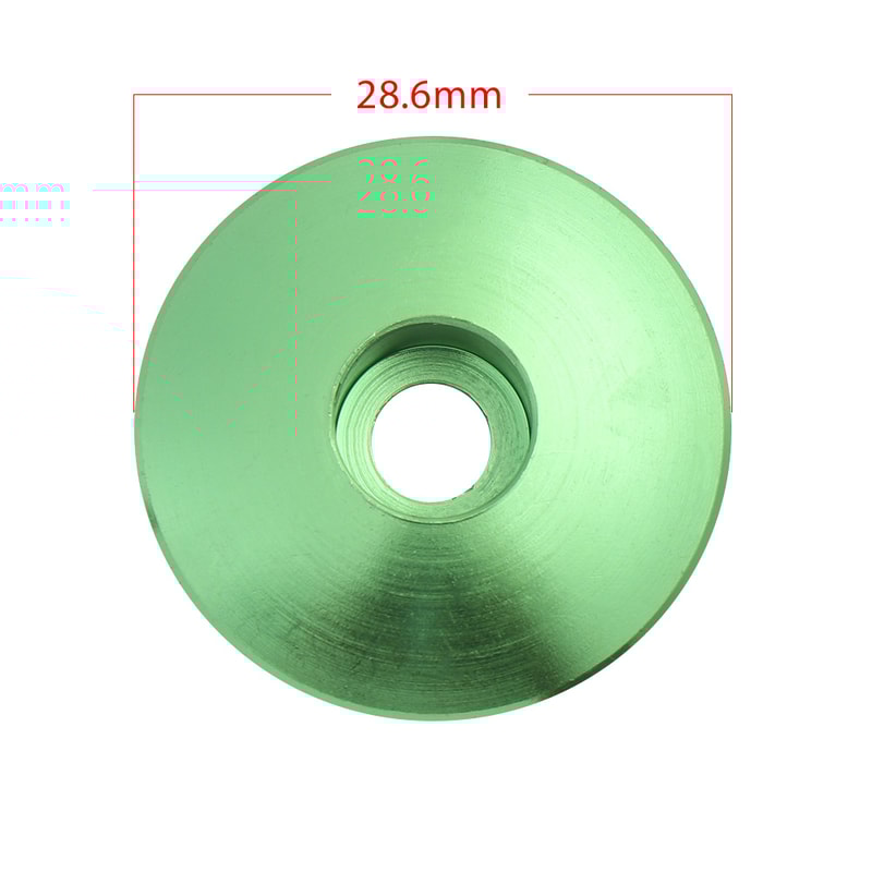 Outdoor Mountain Bike Parts, Aluminum Alloy Bicycle Headset Cap, Dustproof MTB Bike Stem Cover