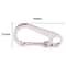 Multifunctional Outdoor Tools Stainless Steel Keychain DShaped Carabiner Spring Quick Hanging Buckl 5