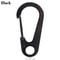 Multifunctional Outdoor Tools Stainless Steel Keychain DShaped Carabiner Spring Quick Hanging Buckl 6