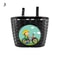 Scooter Front Basket With Sticker Bicycle Storage Bag Cycling Accessory For Kids 8