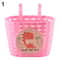 Scooter Front Basket With Sticker Bicycle Storage Bag Cycling Accessory For Kids 9