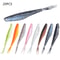 Forked Tail Fishing Worm Bait Multicolor Soft Silicone Fishing Bait Fishing Tackle Accessories 0