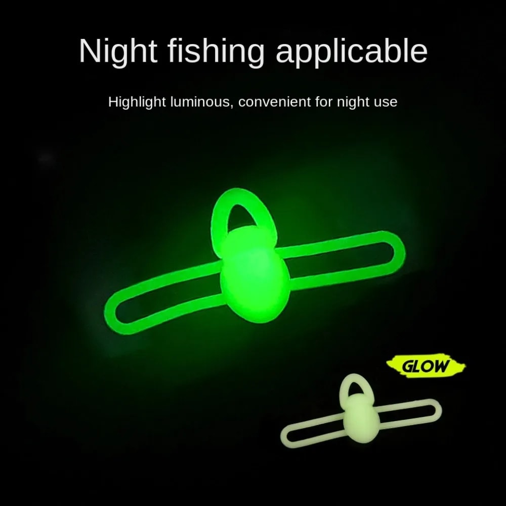Secure Silicone Hook Holder Jig Lures Hanger Fishing Rod Rubber Rings Safe Keep 3