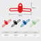 Secure Silicone Hook Holder Jig Lures Hanger Fishing Rod Rubber Rings Safe Keep 5
