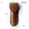 Leather Brown Fold Knife Scabbard Tool Flashlight Belt Loop Case Holder Outdoor Carry Equipment Pocket Hunt Camp Sheath