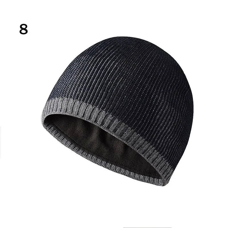 Winter Warm Knitted Beanies for Men and Women, High Quality Outdoor Sport Windproof Cap, Soft Comfortable Hiking and Cyc