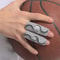 Stretchy Finger Support, Nylon Spring Sports Finger Sleeves, Adjustable Splint Brace, Finger Guard for Sports Safety