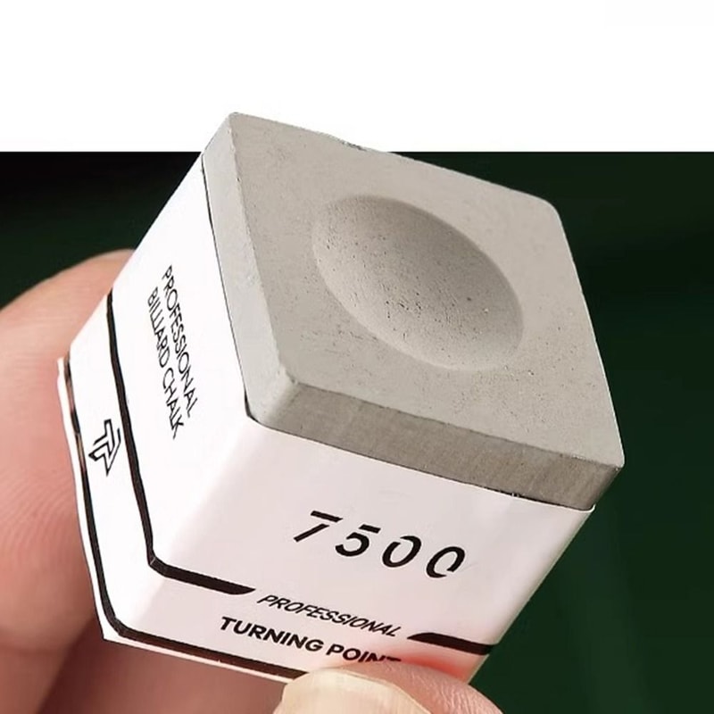 Non-slip Snooker Billiard Chalk Pink/Grey Fine Powder Pool Chalk Accessories for Professional Play