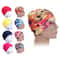 Elastic Nylon Turban Flowers Printed Swimming Cap Long Hair Sports Swim Pool Bathing Hat For Men W 0