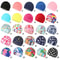 Elastic Nylon Turban Flowers Printed Swimming Cap Long Hair Sports Swim Pool Bathing Hat For Men W 4