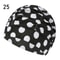 Elastic Nylon Turban, Flowers Printed Swimming Cap, Long Hair Sports Swim Pool Bathing Hat for Men & Women