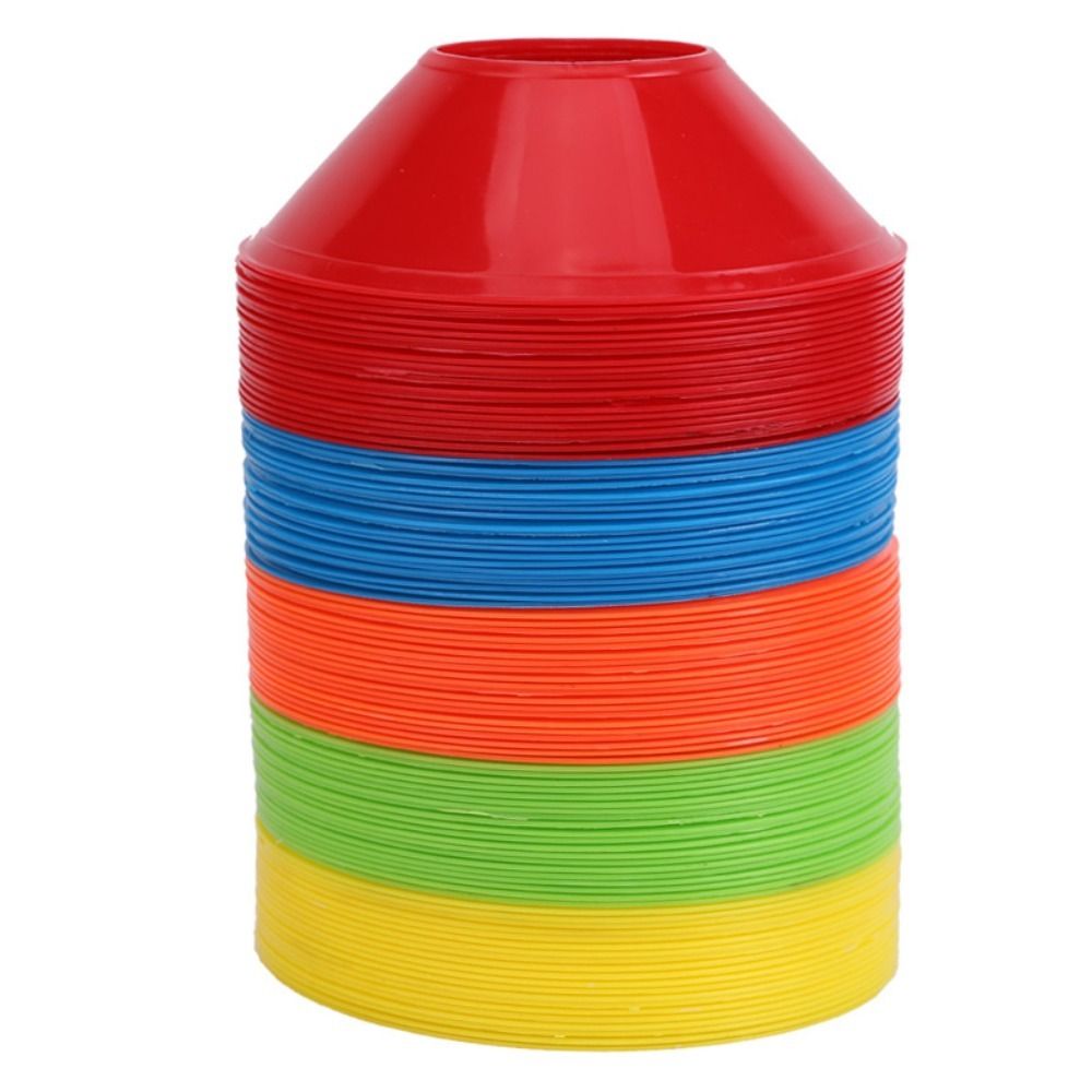 Soccer Training Marker Agility Disc Cone Colorful Football Training Equipment With Thickened Plasti 0