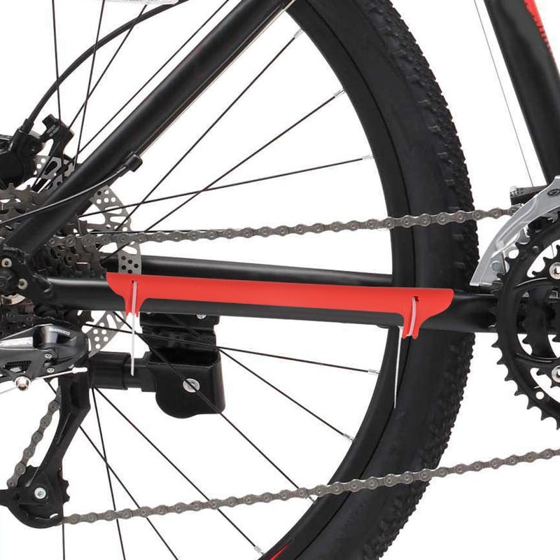 Bicycle Posted Protector, Plastic Bike Chain Care Cover, Multicolor Cycling Accessories