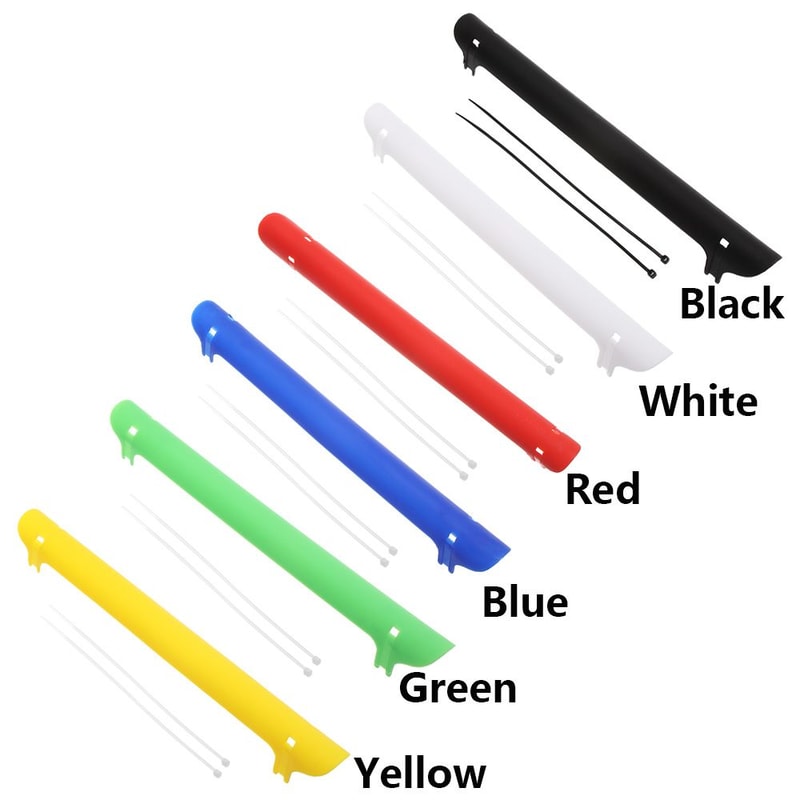 Bicycle Posted Protector, Plastic Bike Chain Care Cover, Multicolor Cycling Accessories