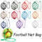 Professional Youth Football Self Trainer Kick Net, Nylon Mesh Soccer Ball Carry Bag, Outdoor Sport Trainer, Solid Pocket