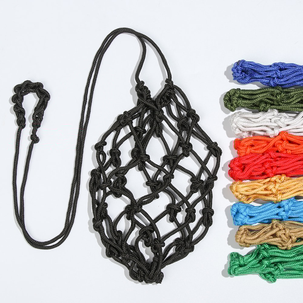 Professional Youth Football Self Trainer Kick Net, Nylon Mesh Soccer Ball Carry Bag, Outdoor Sport Trainer, Solid Pocket