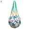 Professional Youth Football Self Trainer Kick Net, Nylon Mesh Soccer Ball Carry Bag, Outdoor Sport Trainer, Solid Pocket