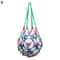 Professional Youth Football Self Trainer Kick Net, Nylon Mesh Soccer Ball Carry Bag, Outdoor Sport Trainer, Solid Pocket