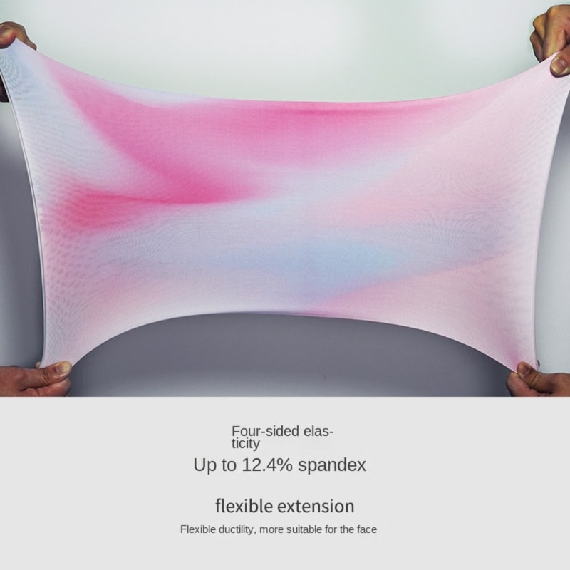 Sports Tube Bandana Ice Silk Magic Face Towel Cool Face Balaclava Ski Mask Neck Warmer Buffs Face C 5