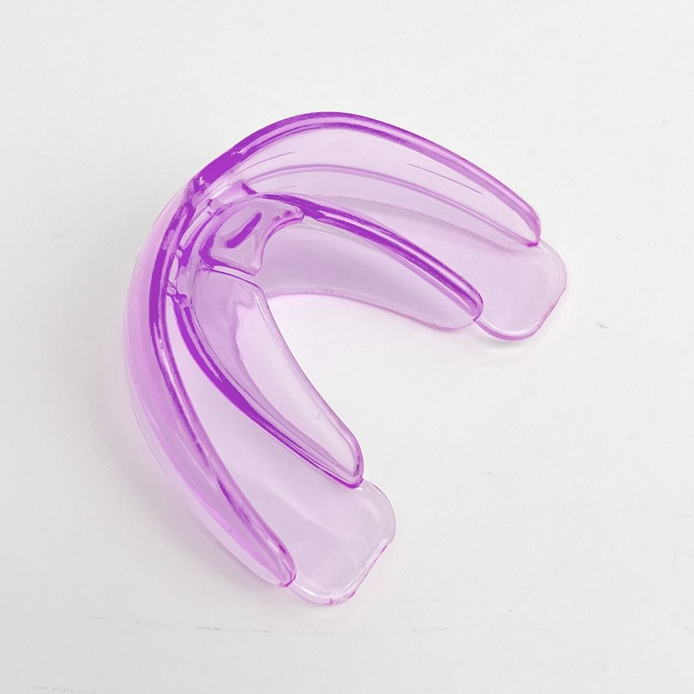 Professional Silicone Mouth Guard, Sports Teeth Protection, Boxing Gum Shield in Blue, Purple, Pink for Adults & Kids