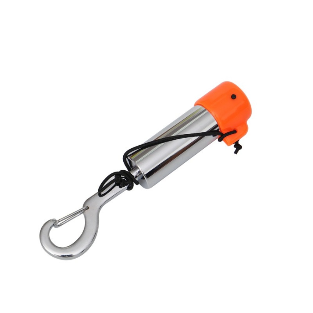 Multifunctional Scuba Diving Signal Shaker, Stainless Steel Signal Bell with Cap, Diving Rattle Noise Maker