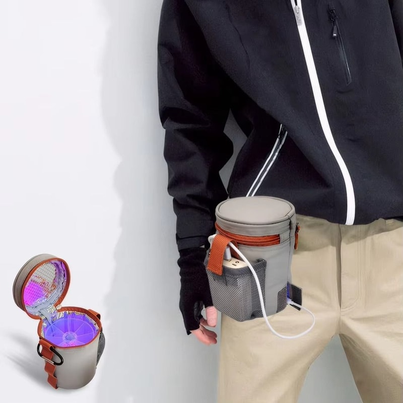 Multifunction Hard Lure Box Glow Light Wooden Shrimp Egi Organizer 1