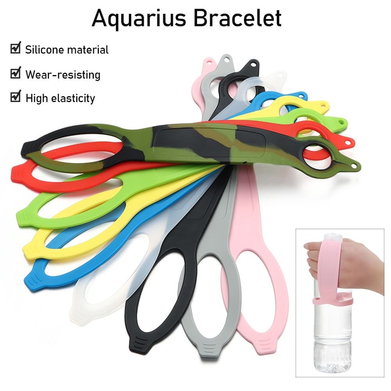 Outdoor Quickdraw Carabiner Silicone Water Bottle Belt Holder Hanger For Hiking Camping Safety Clas 1