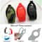 Outdoor Quickdraw Carabiner Silicone Water Bottle Belt Holder Hanger For Hiking Camping Safety Clas 2