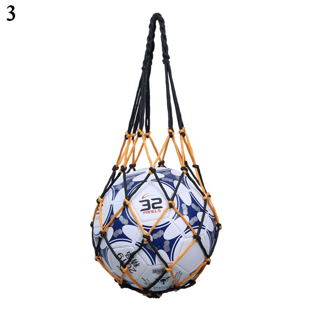 Football Ball Carrying Mesh Bag Durable Nylon Weaving Net Volleyball Bag Portable Sports Equipment 9
