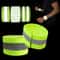 Elasticated Reflective Band Wristband For Hand Ankle Leg Night Safety Alert Cycling And Sports Warn 1