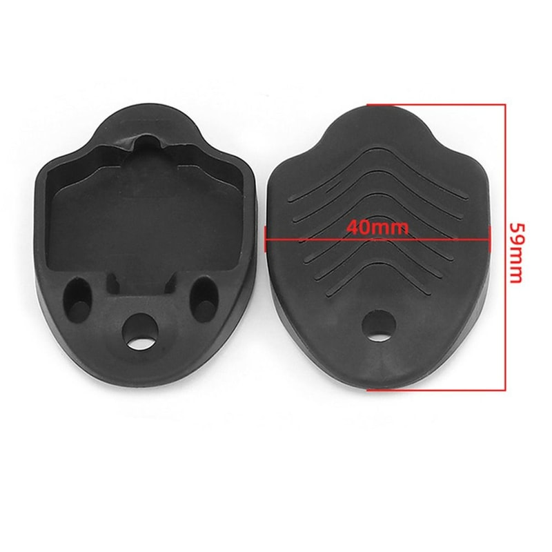 Unisex Wear-resistant SPD Cleat Covers, Plastic Anti-slip Bike Cleat Lock, Protective Sleeve for Cycling