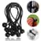 Black Ball Bungee Pack Shock Elastic Tie Loop Trailer Ropes Securing Buckle Backpack Accessories Ou 0