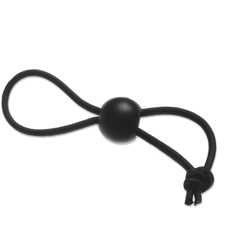 Black Ball Bungee Pack Shock Elastic Tie Loop Trailer Ropes Securing Buckle Backpack Accessories Ou 3